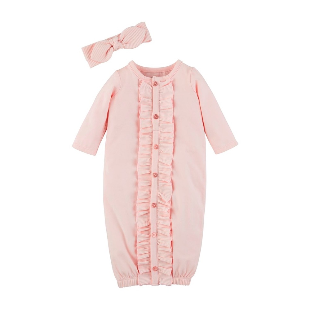 Mud Pie Ruffle Sleep Gown